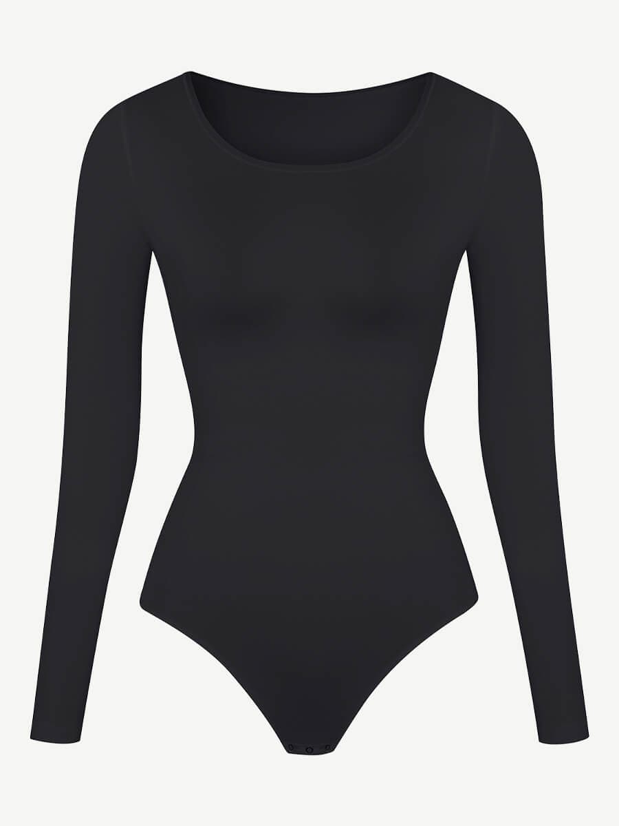 Long-Sleeve Sculpt Bodysuit