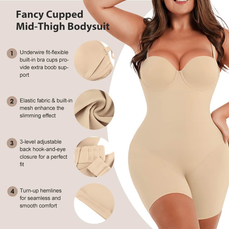 Lift & Smooth Strapless Bodysuit